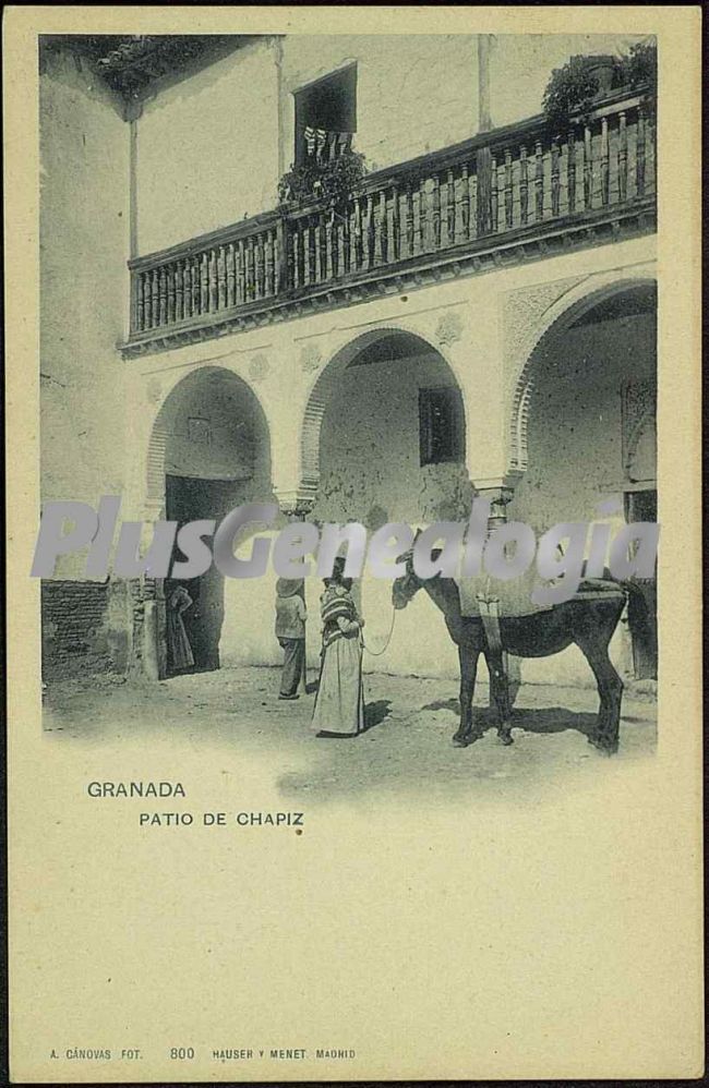 Patio de chapiz en granada