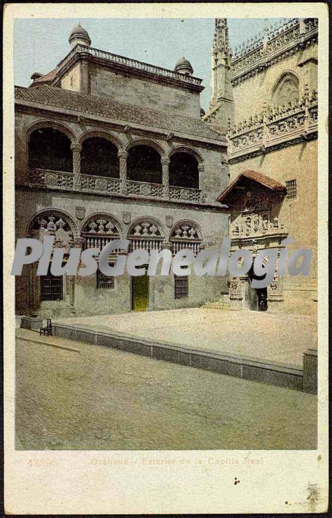 Exterior de la capilla real de granada