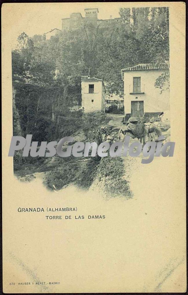 Torre de las damas de la alhambra de granada