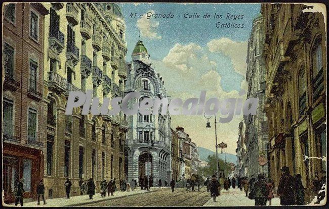 Calle de los reyes católicos de granada