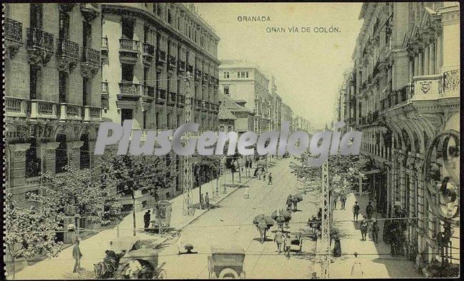 Gran vía de colón en granada