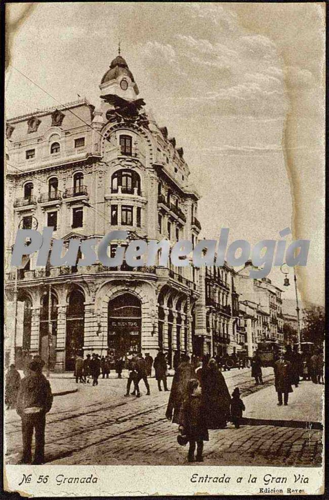 Entrada a la gran vía de granada