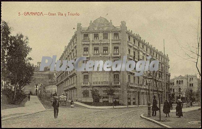 Gran vía de granada y triunfo