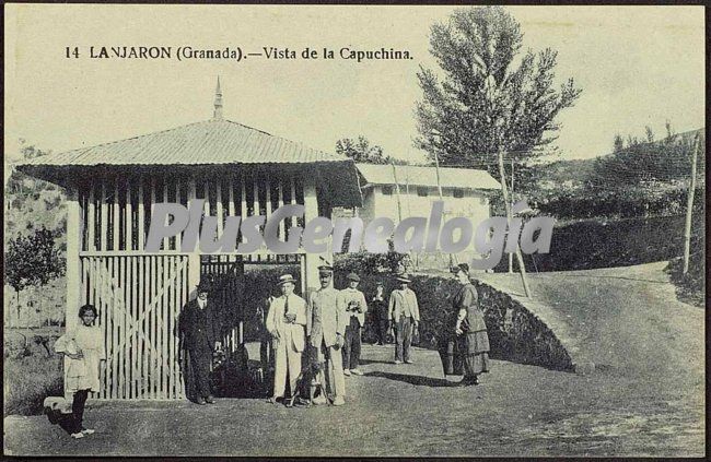 Vista de la capuchina de lanjarón (granada)