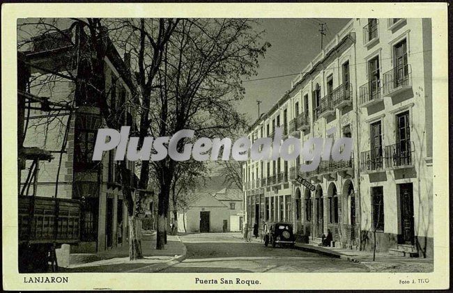 Puerta san roque de lanjarón (granada)