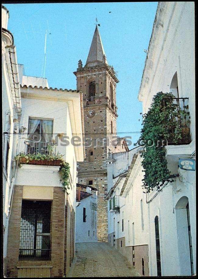 Calle calvo sotelo en alájar (huelva)