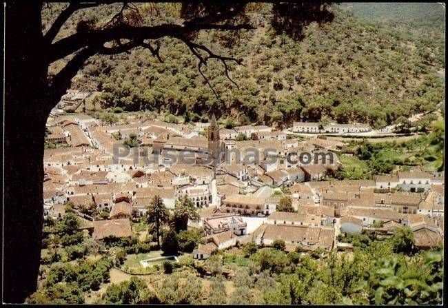 Vista panorámica de alajar (huelva)