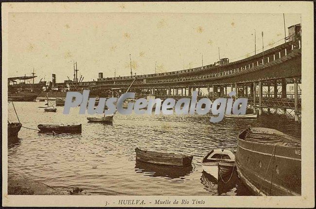 Muelle del río tinto (huelva)