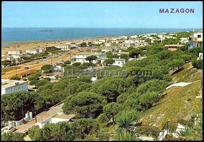 Vista parcial de mazagón (huelva)