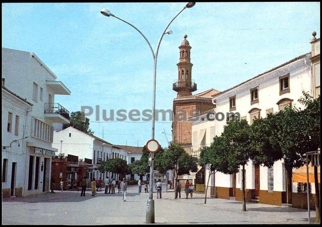 Plaza josé antonio en nerva (huelva)