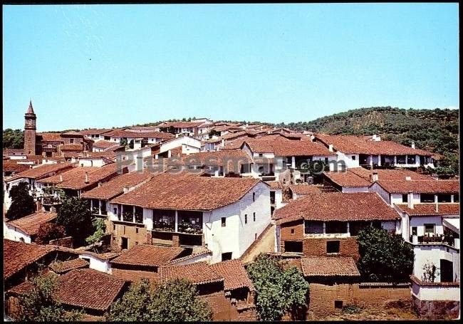 Vista general de la villa en valdelarco (huelva)