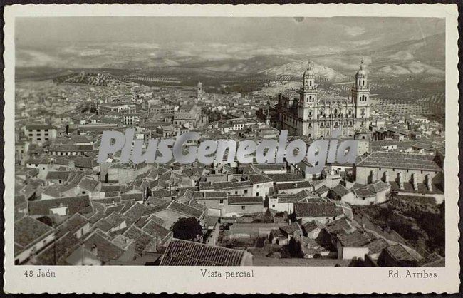 Vista parcial de la ciudad de jaén