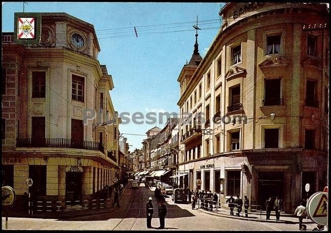 Calle de José Antonio en Linares (Jaén)