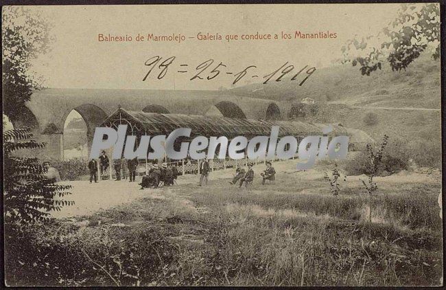 Balneario de marmolejo (jaén) - galería que conduce a los manantiales