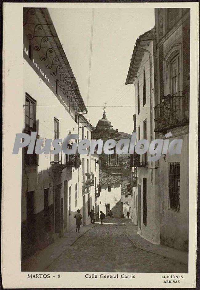 Calle general carris de martos (jaén)