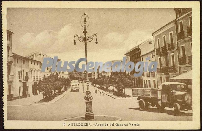 Avenida del general varela en antequera