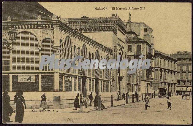 El mercado de alfonso xii en málaga