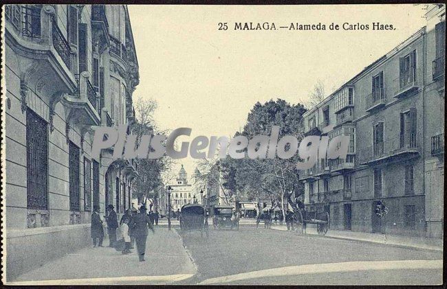 Alameda de carlos haes en málaga