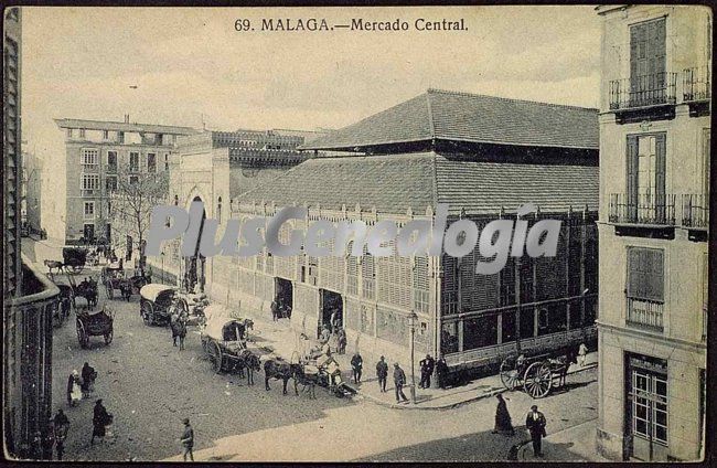 Mercado central en málaga