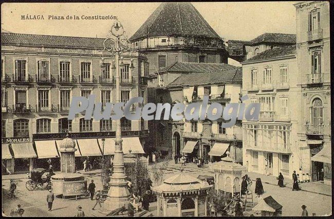 Plaza de la constitución en málaga