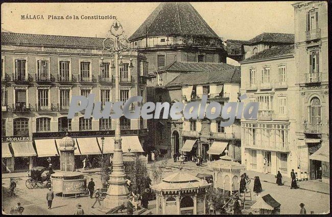 Plaza de la constitución en málaga