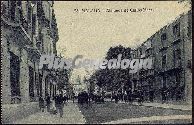 Alameda de carlos haes en málaga