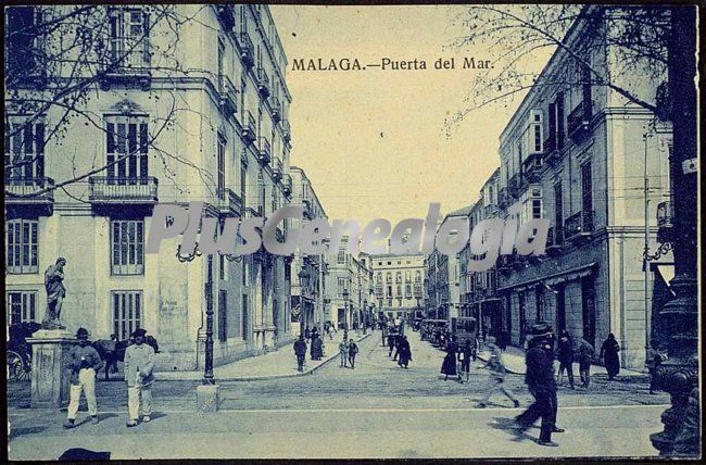 Puerta del mar en málaga