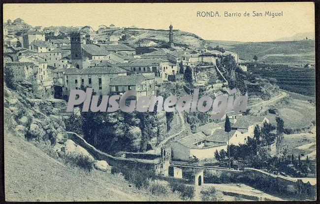 Foto antigua de RONDA