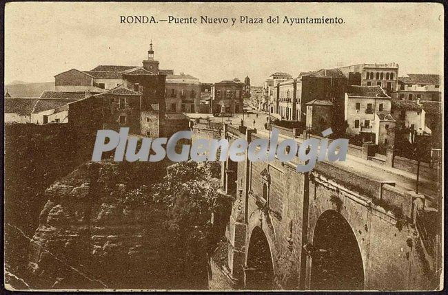 Foto antigua de RONDA