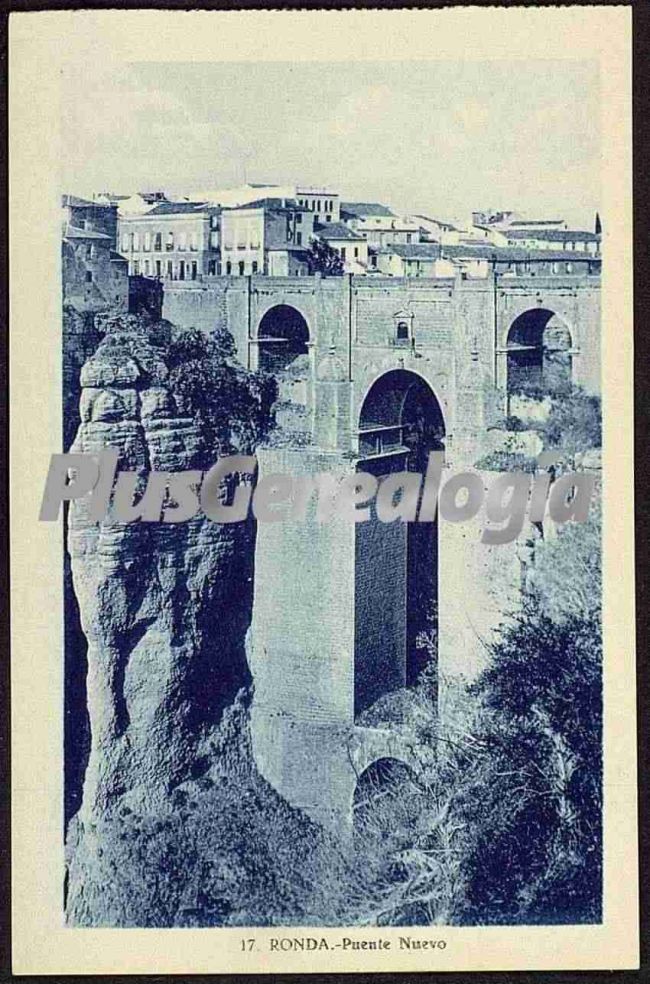 Foto antigua de RONDA