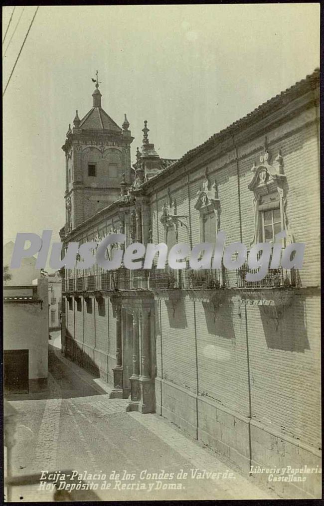 Palacio de los condes de valverde en écija (sevilla)