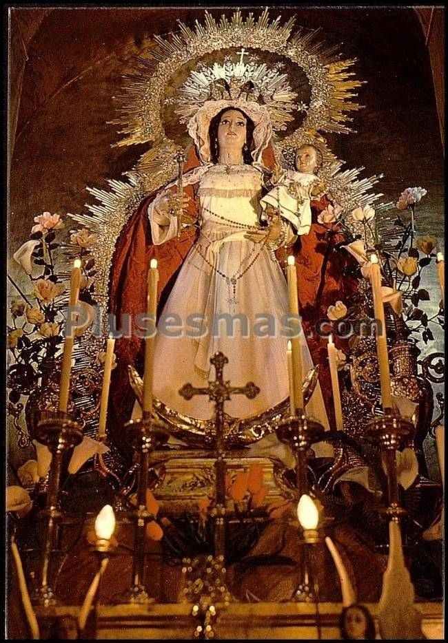 Nuestra señora del rosario, patrona del saucejo (sevilla)