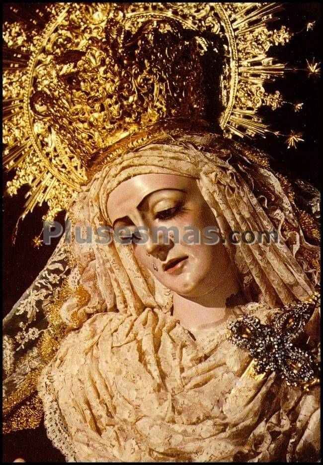 Nuestra señora de los dolores de la hermandad de la soledad en olivares (sevilla)