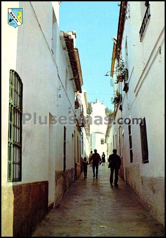 Calle típica de san juan de aznalfarache (sevilla)