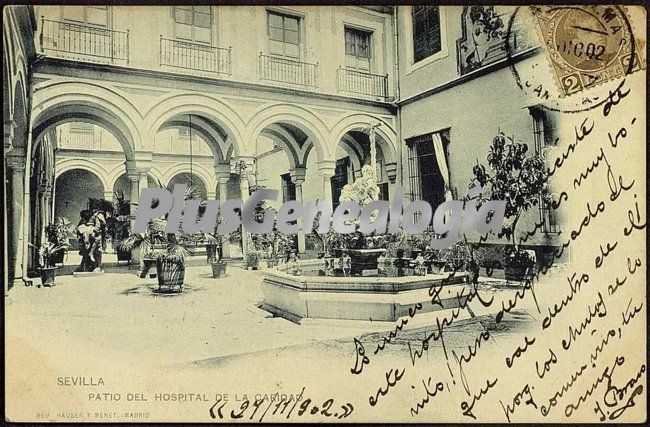 Patio del hospital de la caridad de sevilla