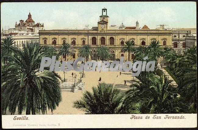 Plaza de san fernando de sevilla