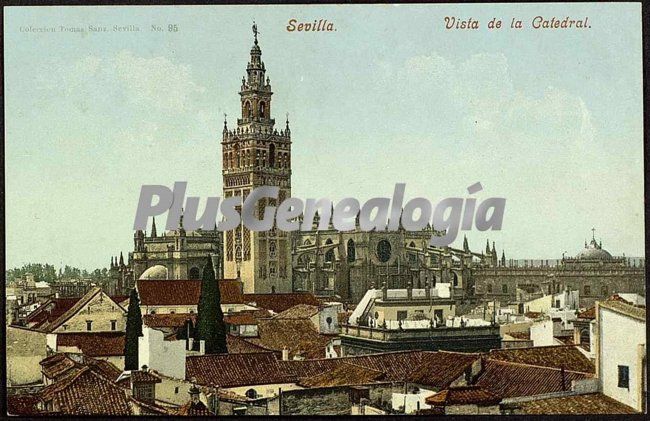 Vista de la catedral de sevilla