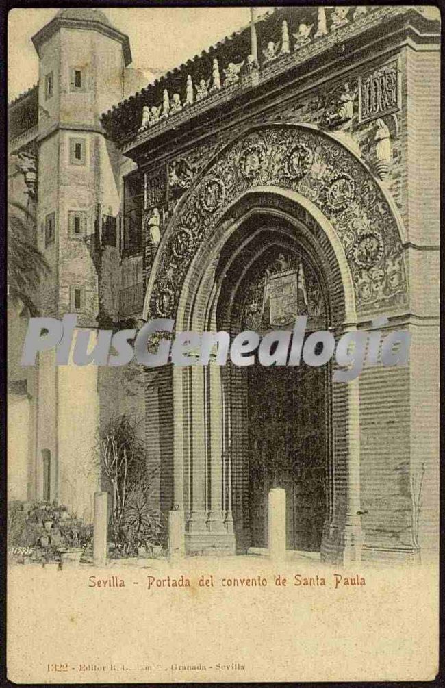 Portada del convento de santa paula de sevilla