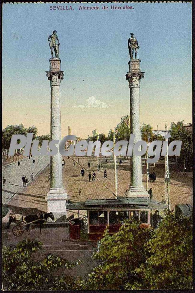 Alameda de los hércules de sevilla