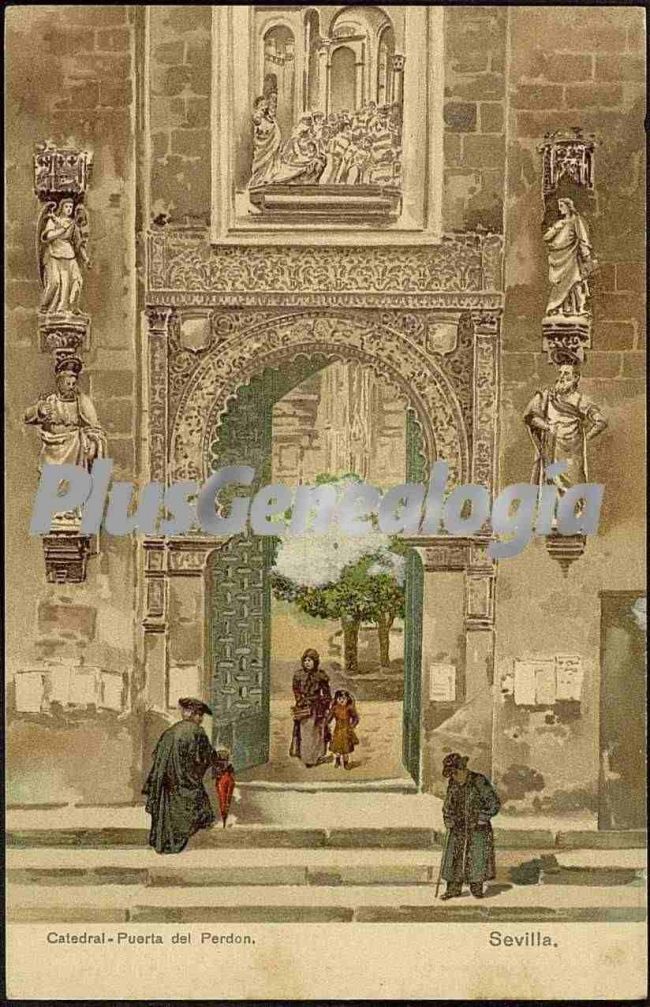 Puerta del perdón de la catedral de sevilla