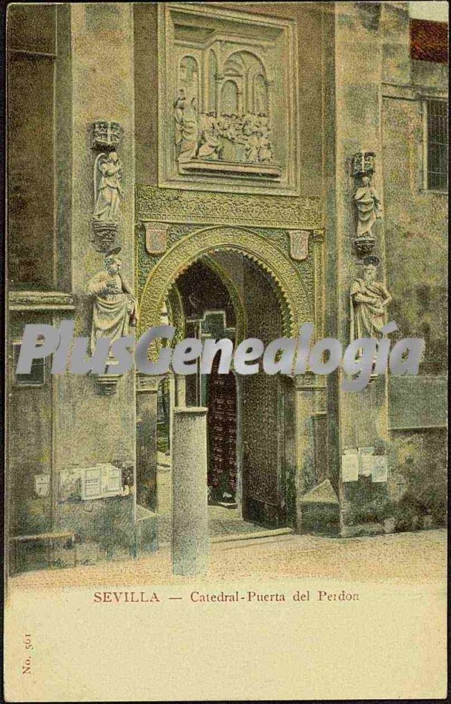 Puerta del perdón de la catedral de sevilla