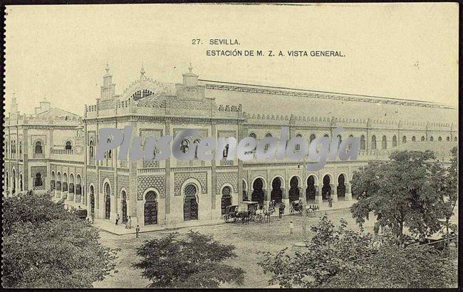 Vista general de estación m.z.a.
