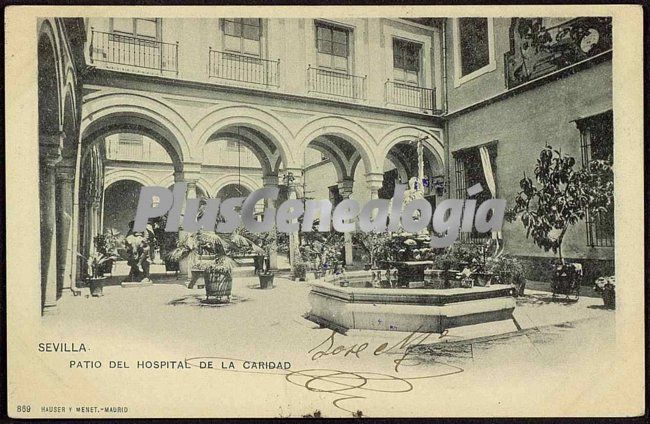 Patio del hospital de la caridad de sevilla