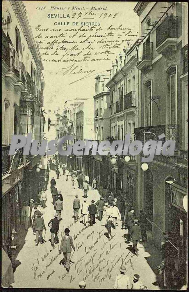 Calle de sierpes de sevilla