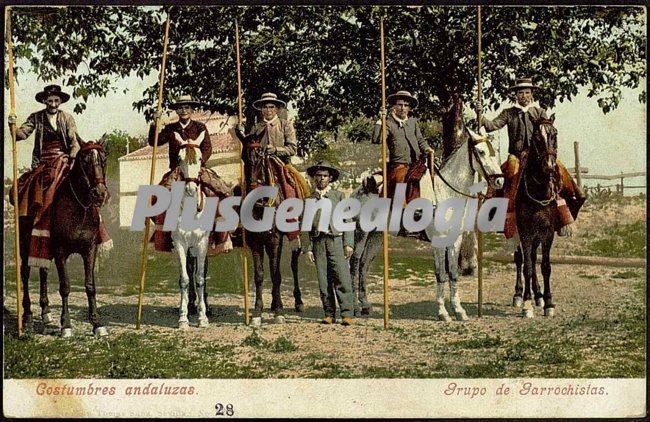 Grupo de garrochistas de sevilla