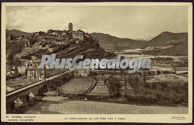 La confluencia de los ríos ara y cinca de ainsa (huesca)