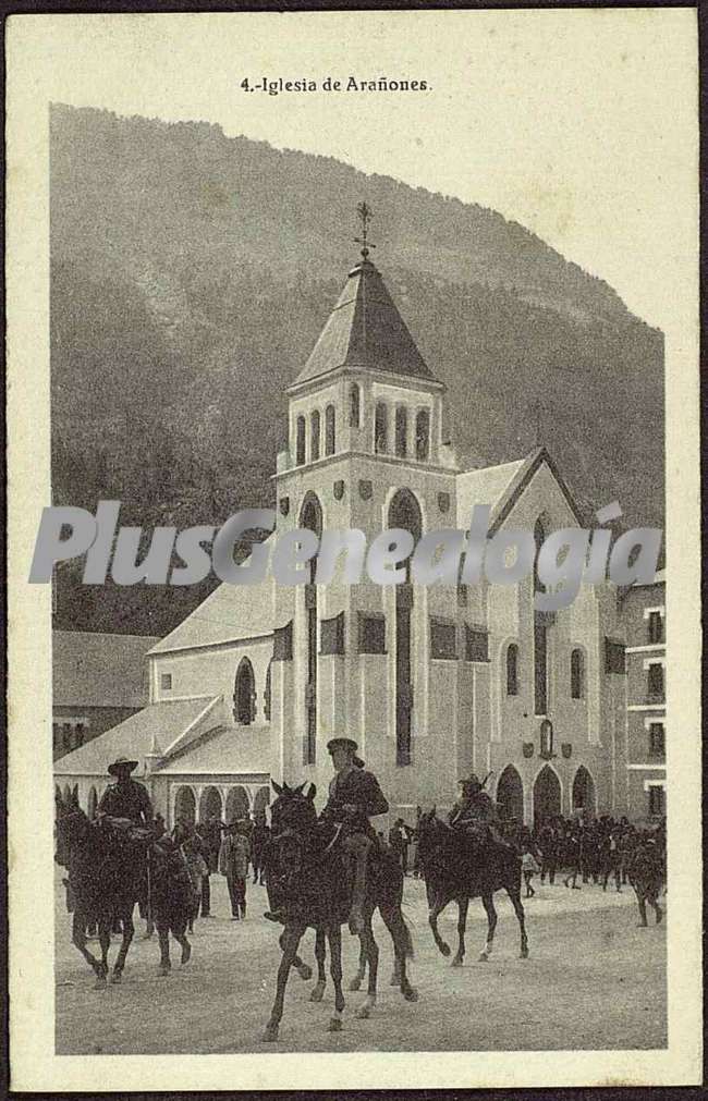 Iglesia de arañones (huesca)