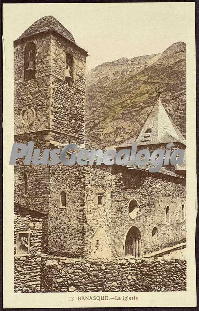 La iglesia de benasque (huesca)