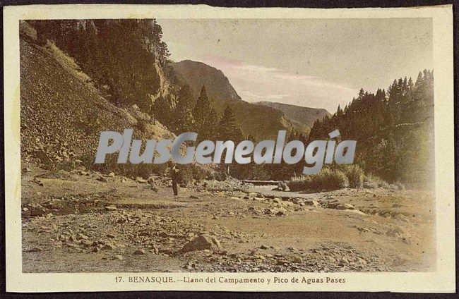 Llano del campamento y pico de aguas pases de benasque (huesca)