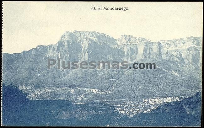 Vista de el mondaruego (huesca)